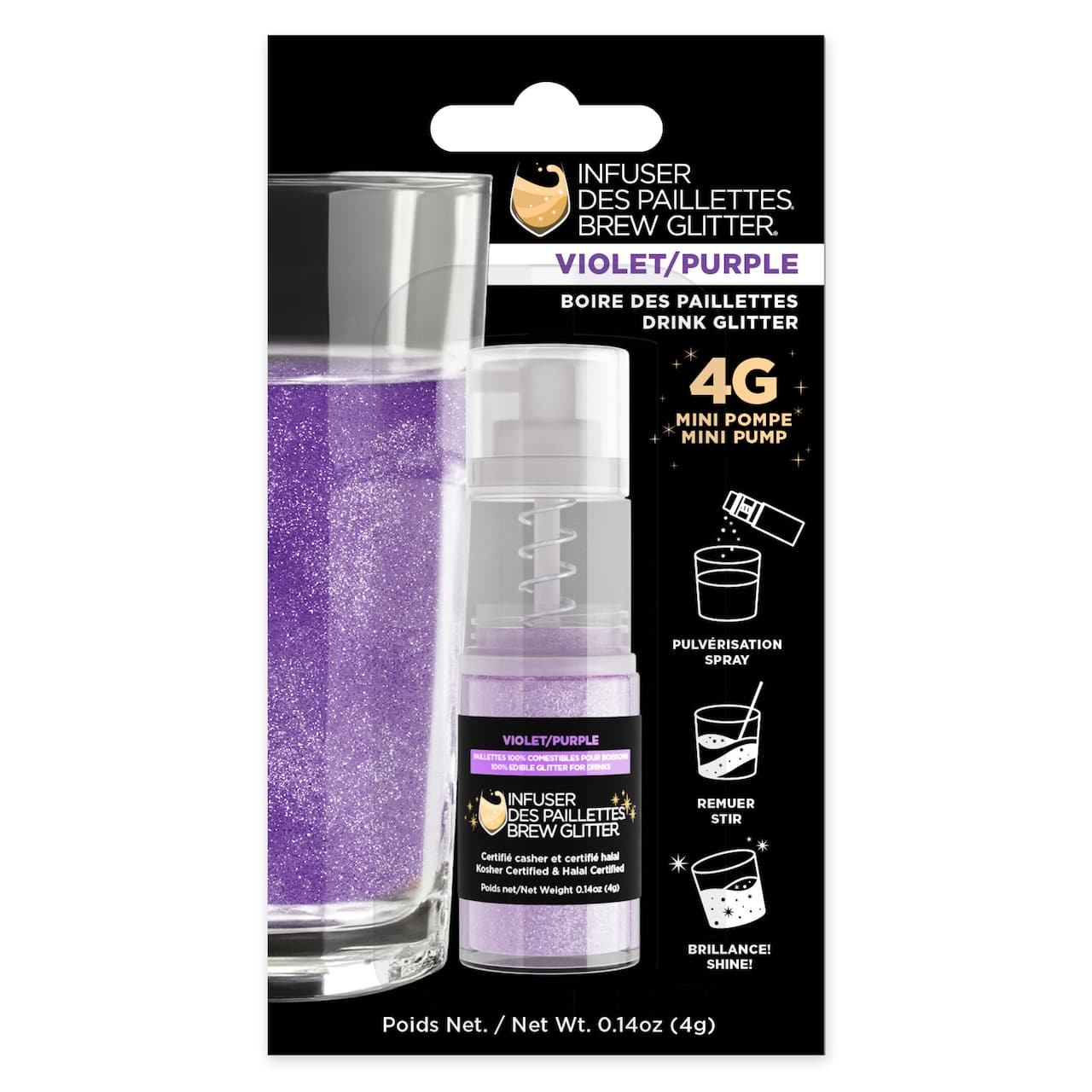 Bakell® Brew Glitter Edible Glitter Pump